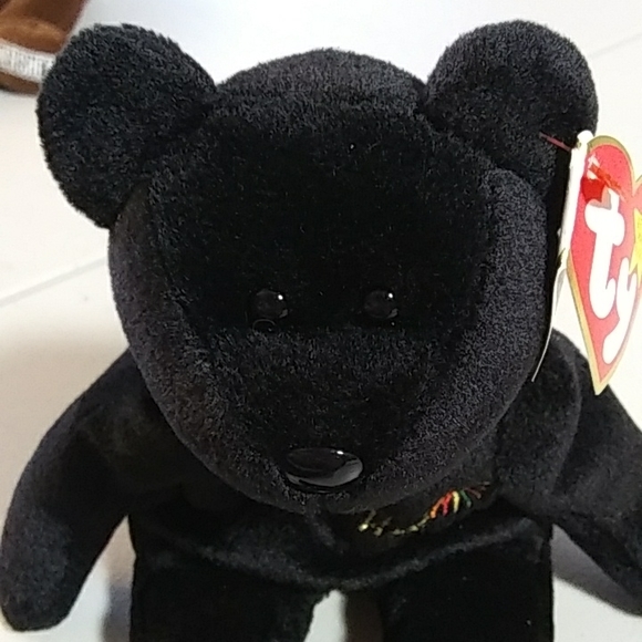 Rare 1999 "The End" Black Beanie babies collection. NWT - Picture 12 of 12
